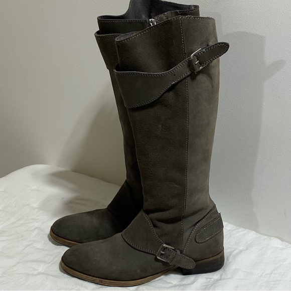 All Saints Suede Boots for Women - Picture 2 of 16